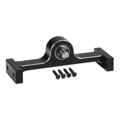 Aluminum Alloy 70mm Transfer Case Transmission Gearbox with 5mm D-Shaped Shaft for 1/10 RC Rock Crawler MOA 1.9 Shafty LCG Chassis Builder