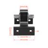 Aluminum Alloy 70mm Transfer Case Transmission Gearbox with 5mm D-Shaped Shaft for 1/10 RC Rock Crawler MOA 1.9 Shafty LCG Chassis Builder view 2