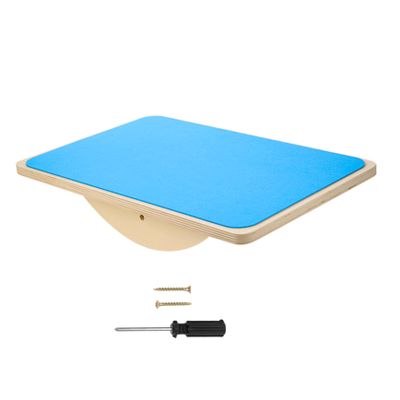 LIOOBO Boy Girl Wooden Balance Plate for Balancing Toy for Toddlers Safe and Impact-resistant Fun Seesaw Activity for Coordination and Endurance Development
