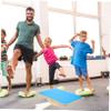 LIOOBO Boy Girl Wooden Balance Plate for Balancing Toy for Toddlers Safe and Impact-resistant Fun Seesaw Activity for Coordination and Endurance Development view 3