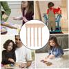 HONITANO 5pcs Mini Wooden Hammers for Boy Girl Lightweight Mallets for Hand-Eye Coordination and Dexterity Development for Gifts and Early Learning Activities view 3