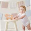 Vaguelly Wooden Handheld Car for Creative Grasping Training Safe Smooth Edges for Development and Teething Relief view 4