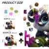 Wooden Puzzles for Adult,Panda Wooden Jigsaw Puzzles for Kids,Unique Animal Shape Puzzles for Adults,Fun Challenging Creative Gift,Family Game,10.6"x11.4" view 3