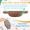 Joybond EPP Balance Board Kids for Stepping Stones for Kids - Foam Toddler Balance Board for Sensory Training Indoor Outdoor for Boys Girls view 3