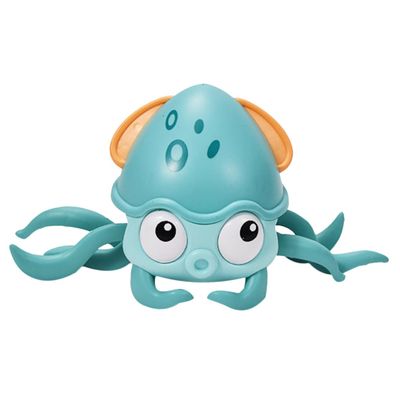 BESPORTBLE Sensing Octopus for Educational Simulation Crawling Octopus with LED Lights and Music Interactive for Fun Playtime and Sensory Development
