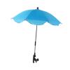 1 Umbrella, 360 Adjustable Clamp Sun Protection sun umbrella, Waterproof Beach Chair Umbrella for Outdoor Activities, broadcast, Vlogging, Patio, Deck, Camping, Fishing, mobility chair navy, 25.98in view 1