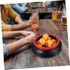TOGEVAL 1Set Balls for Parties Durable Sphere Game Balls with Raffle Bucket Design for Easy Identification and Use view 3