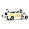 Diecast Masters 1/50 CAT Kenworth T380 Crane Truck with Titan 85 Body & Miller EnPack 85786 view 3