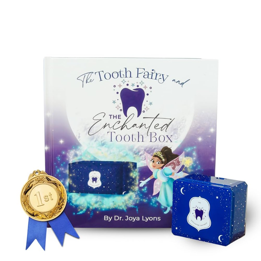 The Enchanted Tooth Fairy Box & Book Bundle | Worlds First Automated Tooth Fairy Experience | Hassle-Free, Magical Keepsake for Parents & Kids