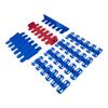 QuirkWorks 3D Super 6 Lane Extension Starter Kit for Hot Wheels Track Jump, Spacers, Stopper Compatible with Super 6 Lane Raceway, Made in USA view 1