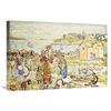 30 in. Bathers & Strollers at Marblehead Art Print - Maurice Brazil Prendergast view 1