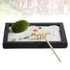 BESPORTBLE Magnetic Sand Zen Garden Table Decoration Simulation Moss Desk Accessory view 4