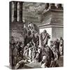 22 in. Jonah Telling of Ninevehs Coming Vanquishment Art Print - Gustave Dore view 1