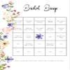 JOCRI Blank Bingo Cards (FLOWERBINGO) view 1