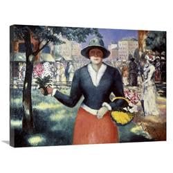 30 in. Flower Girl Art Print - Kazimir Malevich
