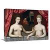 22 in. Gabrielle DEstrees & One of Her Sisters Art Print - School of Fontainebleau view 1