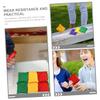 LOPUNER 5pcs Double Layer Bean Bag Toss Game Bean Bags for Outdoor Fun for Backyard Parties Sports Events and Family Gatherings view 2