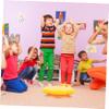 DECOMELODY Early Education Toy Four Roller Sliding Board Balance Game Plaything Scooters for Boys and Girls Balancing Board for Boys and Girls view 4