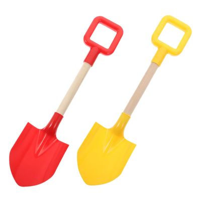 GALPADA 2pcs Boys and Girls Beach Shovel Sand Spades for for Beach Park and Garden Fun Lightweight and Easy to Carry Bright Colors for Engaging Playtime