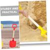 GALPADA 2pcs Boys and Girls Beach Shovel Sand Spades for for Beach Park and Garden Fun Lightweight and Easy to Carry Bright Colors for Engaging Playtime view 2