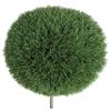 24 in. Cedar Ball with Pole- Green view 1
