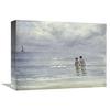 16 in. Boys Bathing on The Beach at Skagen Art Print - Peter Severin Kroyer view 1