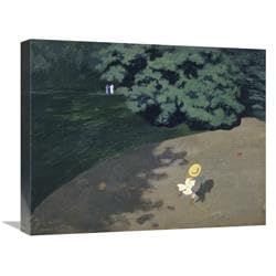 22 in. The Ball - Corner of The Park, Child Playing with Ball Art Print - Felix Vallotton