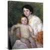 30 in. After The Babys Bath Art Print - Mary Cassatt view 1