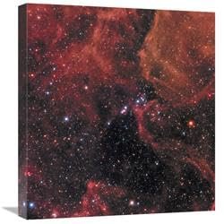 22 in. Wide View of Supernova 1987A Art Print - Hubble Space Telescope