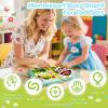 Aurasys Busy Book for Toddlers - Farm Montessori Toys Busy Board for Boy Girl Gifts Educational Learning Activity Book Toddler Airplane Travel Toy Birthday Gift view 4