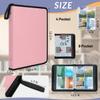 Kuquteed Light Pink Trading Card Binder 9 Pocket 900 Cards Holder Collector Album with 50 Removable Sleeves Toys Gifts for Boys Girls Sports Game Cards view 3