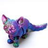 3D Printed cat Model,Flexible Realistic Articulated Animal Fidget Toys,Mystery Figurines Gifts for Easter,Executive Desk Funny Dcor and Festival Collectible,Easter Basket Stuffers (RGB) view 1