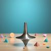 Accurate Spinning Top, Portable Precision Metal Spinner, Exquisite Perfect Balance Desktop Gyro,Vintage Totem Desktop Gyro,Vintage Totem Zinc Alloy Spinning Top, Top Spinner, Small view 3
