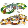 169 PCS Dinosaur Race Track & 281 PCS Construction Race Tracks view 1