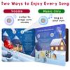 LEARNING BUGS Christmas Songs  Sing Along with 15 Festive Holiday Tunes, Musical Book for Toddlers, 28-Button Music Book, Musical Toys for Toddlers 1-3 view 3