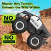 GoBang 1:16 Amphibious Cyber Police Car Monster Truck Toys Remote Control Car Waterproof Rc Cars 4WD All Terrain Off-Road Trucks for 6 7 8 9 10 11 12 Year Old Boys Girls Gifts Presents view 4