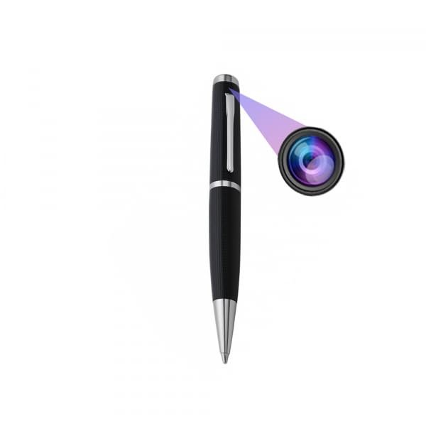 Zetronix HD Spy Camera Pen | Hidden Video Recorder | Photo Modes | USB Rechargeable | Windows & Mac Compatible (32GB)