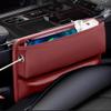 XIXIDODZ Car Side Pocket Organizer for Lexus GS350 2012 2013 2014 2016 2017 2018, Car Storage Pocket Car Pockets Between Seats Gap Car Accessories,Black view 4