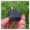 2pcs DC 3V-6V 12g Metal gear 360 degree steering gear M10 electronic starter for climbing car Servo five-wire without drive plate RSHVOBRRS view 2