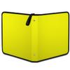 Kuquteed Yellow Trading Card Binder 9 Pocket 900 Cards Holder Collector Album with 50 Removable Sleeves Toys Gifts for Boys Girls Sports Game Cards view 2