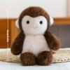 ABEARCAR Cute Monkey Stuffed Animal Plush Soft Monkey Stuffed Animals Plushies Toy Christmas Valentine's Day Birthday Gift for Kids Children Girls Boys 6" view 4