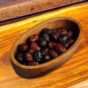 pistro Mini Wooden Salad Bowl Multipurpose Appetizer Serving Plate 15.0x8.5 inch for Farmhouse Centerpiece view 4