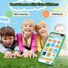 Kids Phone for Boys, Dinosaurs Gift Toys with 3.97" Touchscreen Phone, Learning Music Puzzle-Games Toddler Phone for Ages 3-12, Kids Toys Play Cell Phones with Dual Camera, 8G SD Card (Green) view 3