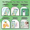 Kids Phone for Boys, Dinosaurs Gift Toys with 3.97" Touchscreen Phone, Learning Music Puzzle-Games Toddler Phone for Ages 3-12, Kids Toys Play Cell Phones with Dual Camera, 8G SD Card (Green) view 4