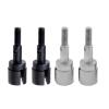 RC Car Differential Cup for HSP 02033 for Redcat for Volcano EPX Pro 1/10 RC Car Monster Truck 94103 94107 94111 4 PCS Steel Stub Wheel Axle Parts(Black) view 2