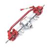 DAIKONRICH Metal Upgraded Front and Rear Axles, Differential Assembly for MN MN128 MN86 G500 RC car Parts(Light Green) view 1