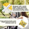 2Pcs Lemon Orange Print Wet Bags, Wet Dry Bag Reusable for Swimsuit, Travel, Diapers, Beach, Dirty Yoga Gym Clothes, Toiletries, Makeup Bag, Waterproof Birthday Christmas Gifts view 3