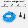 daitoku Aluminum Adjustable RC Motor Mount Set Motor Heatsink Mount for ARRMA 1/18 Granite Typhon Mojave Grom 1/14 Mojave Grom Mega 380 - Blue view 2