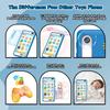 Kids Smart Phone Toys for Boys Girls, Christmas Birthday Gifts for Kids Cell Phone Toy, Mini Smart Phone Toys with Dual Camera, Game, Music Player, 8GB Card (Blue) view 3