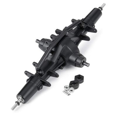 Complete Metal Front/Middle/Rear 6x6 Straight Axle for Axial SCX10 AX90021 1/10 RC Crawler Car Model Upgrade Parts(Middle)